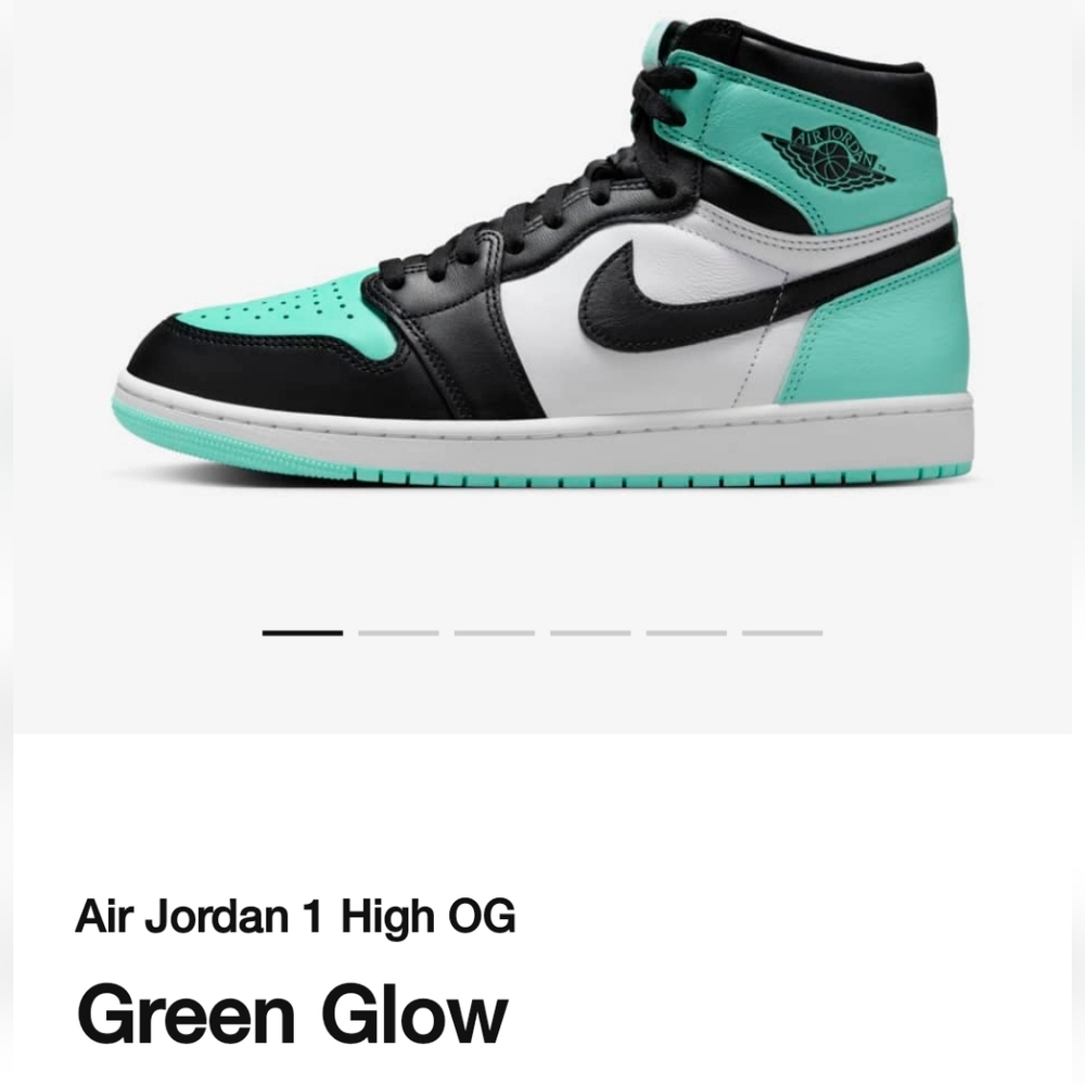 Air Jordan 1 High OG Green Glow